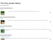 Tablet Screenshot of fairygardenpoems.blogspot.com