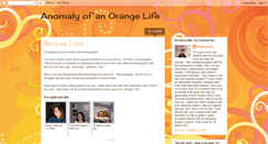 Desktop Screenshot of anomalyofanorangelife.blogspot.com