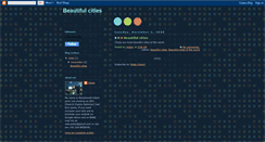 Desktop Screenshot of 1beautifulcities.blogspot.com