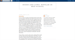 Desktop Screenshot of bipolarinmedschool.blogspot.com