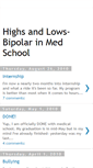 Mobile Screenshot of bipolarinmedschool.blogspot.com