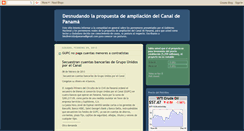 Desktop Screenshot of ampliacioncanaldepanama.blogspot.com