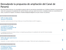 Tablet Screenshot of ampliacioncanaldepanama.blogspot.com