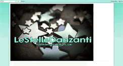 Desktop Screenshot of lestelledanzanti.blogspot.com