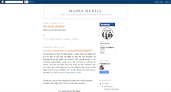 Desktop Screenshot of massamcgill.blogspot.com