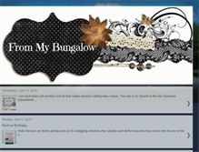Tablet Screenshot of frommybungalow.blogspot.com