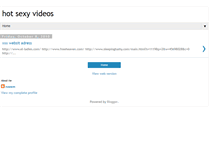 Tablet Screenshot of hott-sexy-videos.blogspot.com
