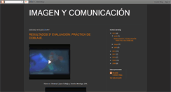 Desktop Screenshot of comunicacioneimageniespal.blogspot.com