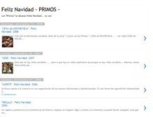 Tablet Screenshot of feliznavidadprimos.blogspot.com