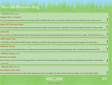 Tablet Screenshot of missmcmahonsblog.blogspot.com