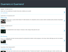 Tablet Screenshot of guerreiroeguerreiro.blogspot.com