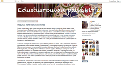 Desktop Screenshot of edustusrouvanpaivakirja.blogspot.com