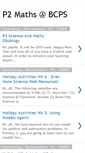 Mobile Screenshot of p2bcpsmaths.blogspot.com