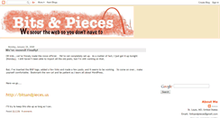 Desktop Screenshot of bitsandpieces1.blogspot.com