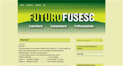 Desktop Screenshot of futurofusesc.blogspot.com
