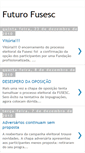 Mobile Screenshot of futurofusesc.blogspot.com