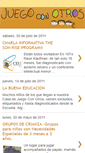 Mobile Screenshot of juegoconotros.blogspot.com