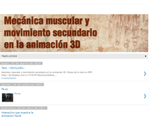 Tablet Screenshot of mecanicamuscular.blogspot.com