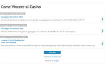 Tablet Screenshot of come-vincere-al-casino.blogspot.com