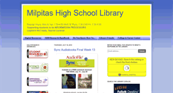 Desktop Screenshot of librarymhs.blogspot.com