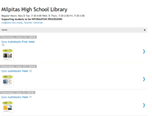 Tablet Screenshot of librarymhs.blogspot.com