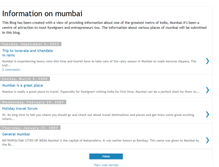 Tablet Screenshot of infomumbai.blogspot.com