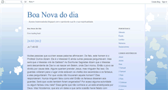 Desktop Screenshot of boanovadodia.blogspot.com