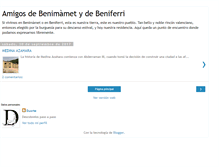 Tablet Screenshot of amigos-de-benimamet.blogspot.com