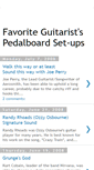 Mobile Screenshot of guitaristpedalboard.blogspot.com