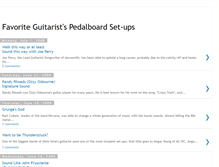 Tablet Screenshot of guitaristpedalboard.blogspot.com