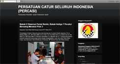 Desktop Screenshot of percasi-ntt.blogspot.com