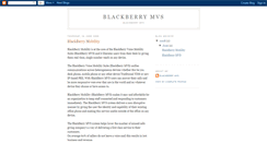 Desktop Screenshot of blackberrymvs.blogspot.com