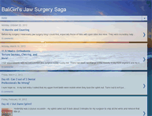 Tablet Screenshot of jawsurgerysaga.blogspot.com