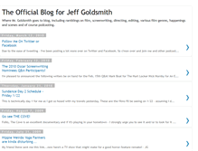 Tablet Screenshot of jeffgoldsmith.blogspot.com