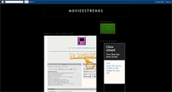 Desktop Screenshot of movieestrenos.blogspot.com