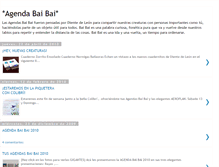 Tablet Screenshot of agendas-baibai.blogspot.com