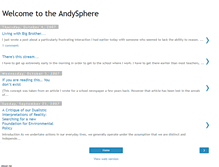 Tablet Screenshot of andysphere.blogspot.com