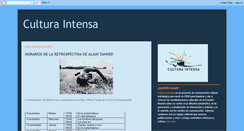 Desktop Screenshot of cultura-intensa.blogspot.com