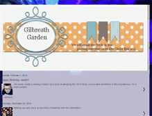 Tablet Screenshot of gilbreathgarden.blogspot.com