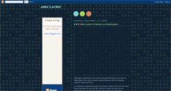 Desktop Screenshot of jakelocker.blogspot.com