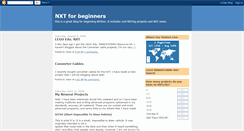 Desktop Screenshot of nxtforbeginners.blogspot.com