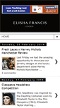 Mobile Screenshot of elishafrancis.blogspot.com