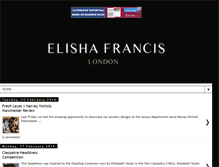 Tablet Screenshot of elishafrancis.blogspot.com