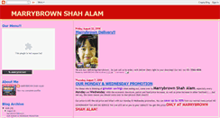 Desktop Screenshot of marrybrownsas7.blogspot.com