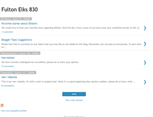 Tablet Screenshot of fultonelks830.blogspot.com