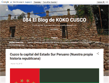 Tablet Screenshot of kokocusco.blogspot.com