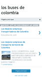 Mobile Screenshot of busescolombianos.blogspot.com