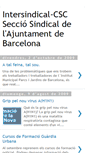 Mobile Screenshot of intersindicalajbcn.blogspot.com