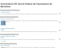 Tablet Screenshot of intersindicalajbcn.blogspot.com