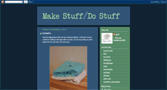 Desktop Screenshot of makestuffdostuff.blogspot.com